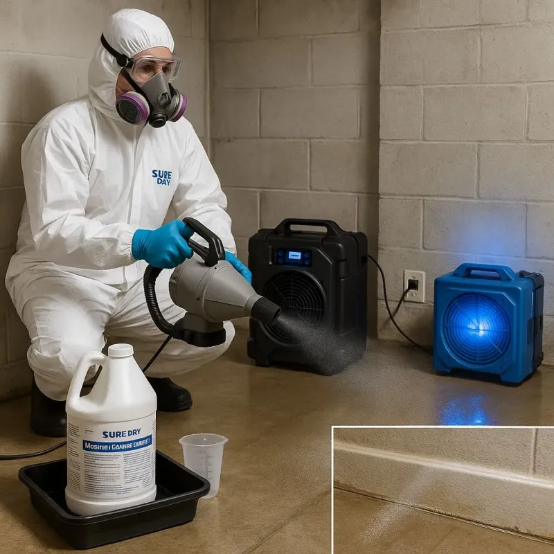 Sanitization and Odor Removal process in Turley, OK